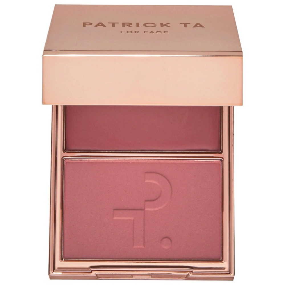 PATRICK TA Major Headlines Blush Duo She Goes to the Gym NIB Cool Mauve Rose